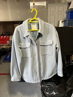Garage Light Blue Utility Jacket